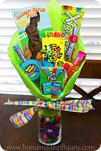 Snack Bouquet How To DIY, Party Food, Gift Ideas